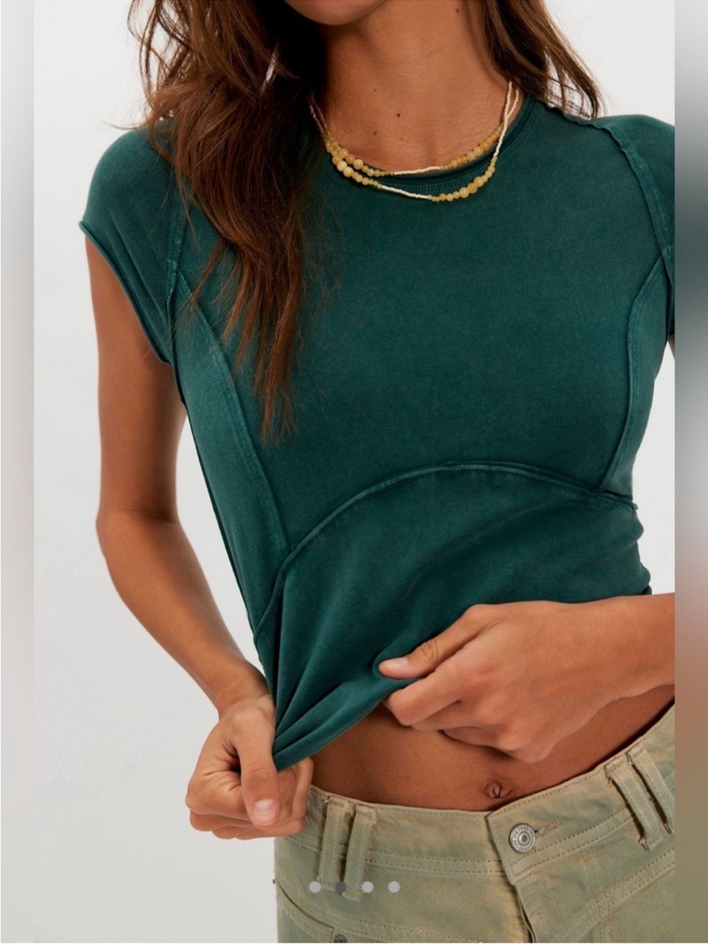 We The Free Deep Teal Short Sleeve Tee